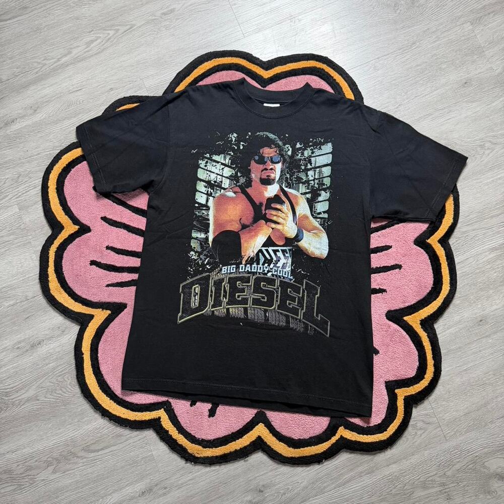 WWF Kevin Nash “Big Daddy Diesel” & Razor Ramon Double Sided Wrestling T-shirt